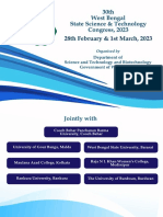 30th West Bengal State Science Congress Abstract Submission