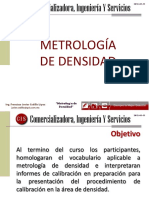 Metrología de Densidad