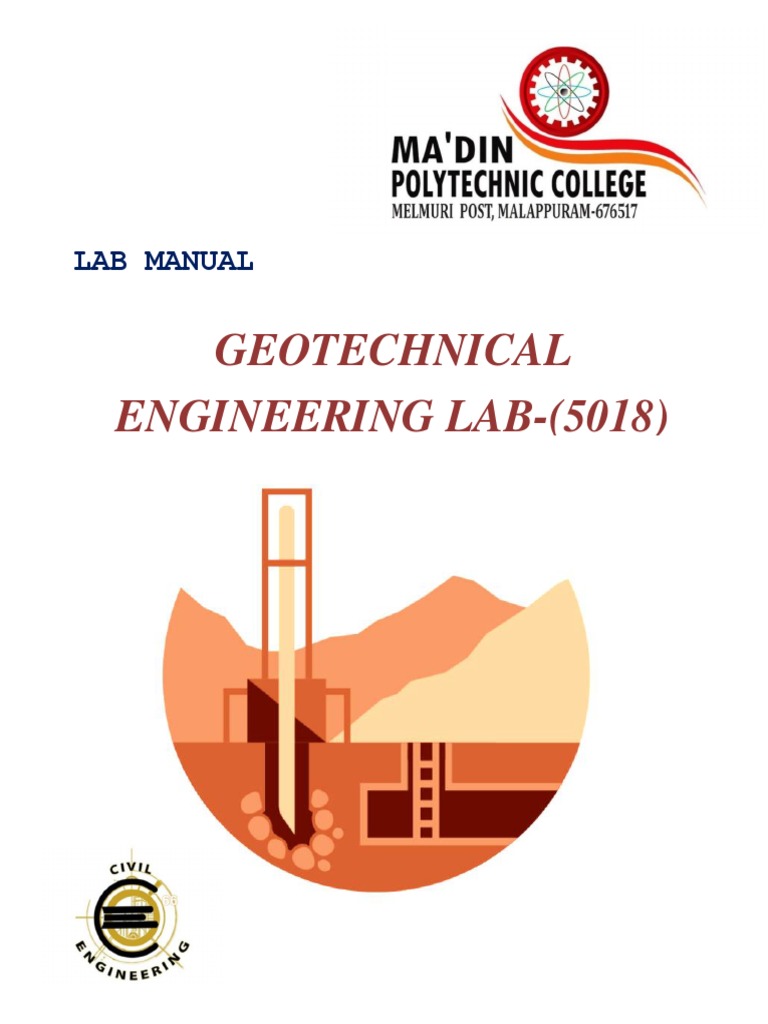 Ma'din Polytechnic College Geotechnical Engineering Lab Manual A Guide to Soil Testing