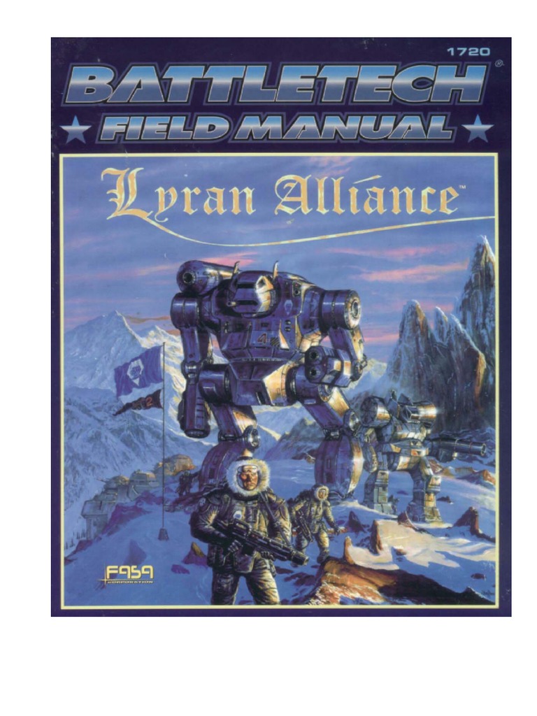 BattleTech Полевое Руководство Lyran Alliance | PDF