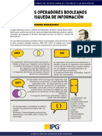 Infografía Operadores de Búsqueda