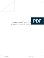 PERDA DO PÁTRIO PODER- um estudo socioeconomica - Favero