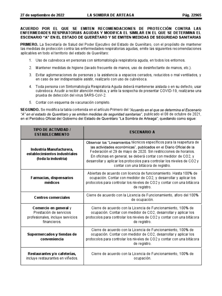 La Sombra de Arteaga 27sept2022 PDF Salud pública Ciencias de la