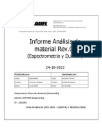 Informe Inspección Pieza Aluminio