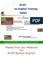 11721845 NLRC Spoken English Training Slides in Tamil New Method for Fluency