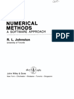 Numerical Methods 1982