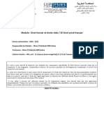 Syllabus Droit Foncier FSJES (1)