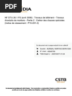 DTU 59.1 Travaux de Peinture Cahier Des Clauses Spéciales | PDF ...