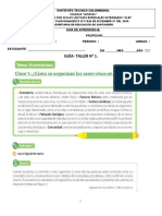 Guia de Aprendizaje Ciclo IV Ciencias Naturales Color Verde Intecol Primera Unidad 20223