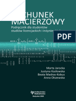 Rachunek Macierzowy Podrecznik Dla Studentow Studiow Licencjackich I Inzynierskich Marta Jarocka Justyna Kozlowska Beata Madras Kob Helion