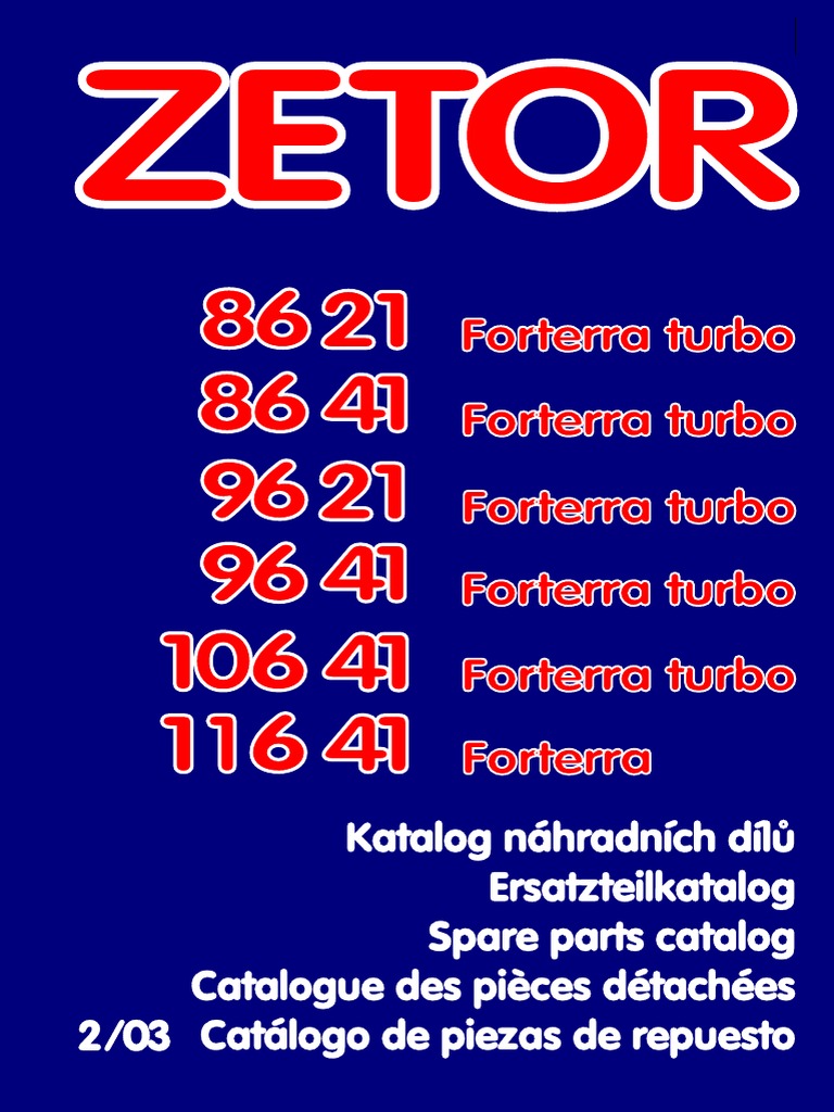Hauptbremszylinder für Zetor Forterra 8641 9641 10641 11641, Proxima