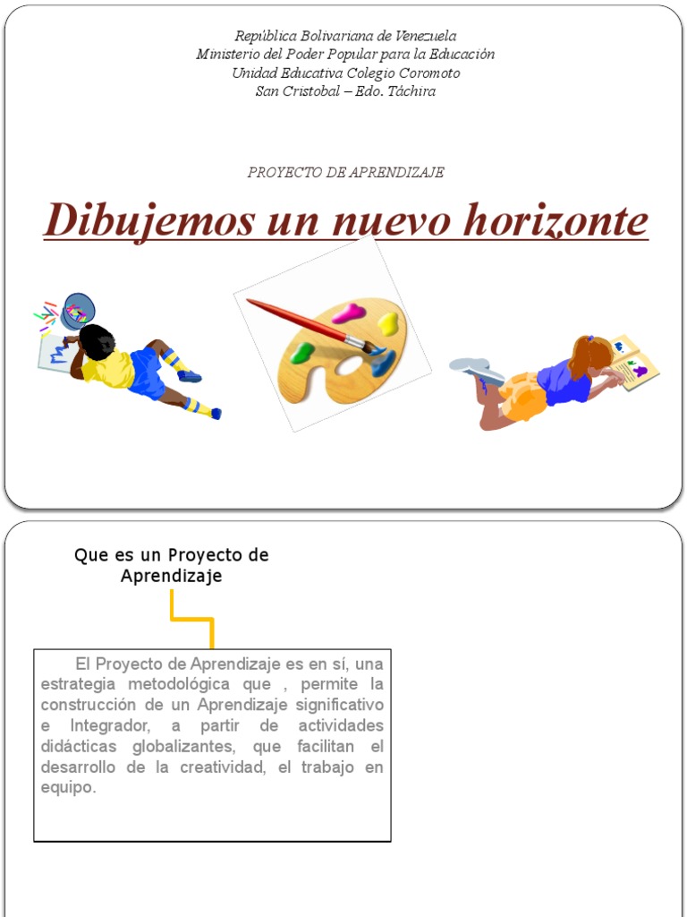 Modelo de Proyecto de Aula | PDF | Dibujo | Aprendizaje