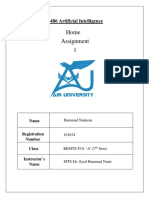 AI Home Assignment 1