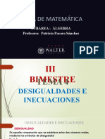 1° Algebra Inecuaciones