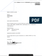 Carta de Apertura Cuenta Sara Londoño