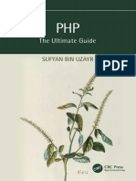 PHP The Ultimate Guide - Bin Uzayr