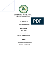 Tarea 6. Método Densímetro Nuclear