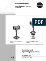 Self-Operated Pressure Regulators