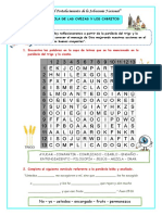 Ficha Relig Miercoles 2 El Trigo y La Cizaña