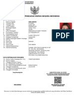 Biodata Penduduk Warga Negara Indonesia