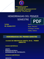 Hemorragias Del 1er Trimestre