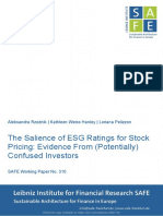 Esg Rating and Stock