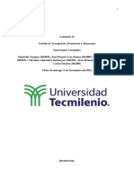 Actividad 13 Gestión de Transportes Inventarios y Almacenes