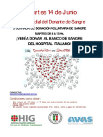 Afiche Donacion D Sangre