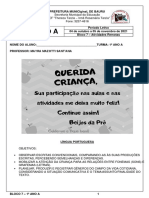 4º BIMESTRE - BLOCO 7 - 04-10-21 A 05-11-21 - 1º Ano A