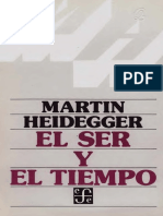 Heidegger Martin Ser y Tiempo 1927