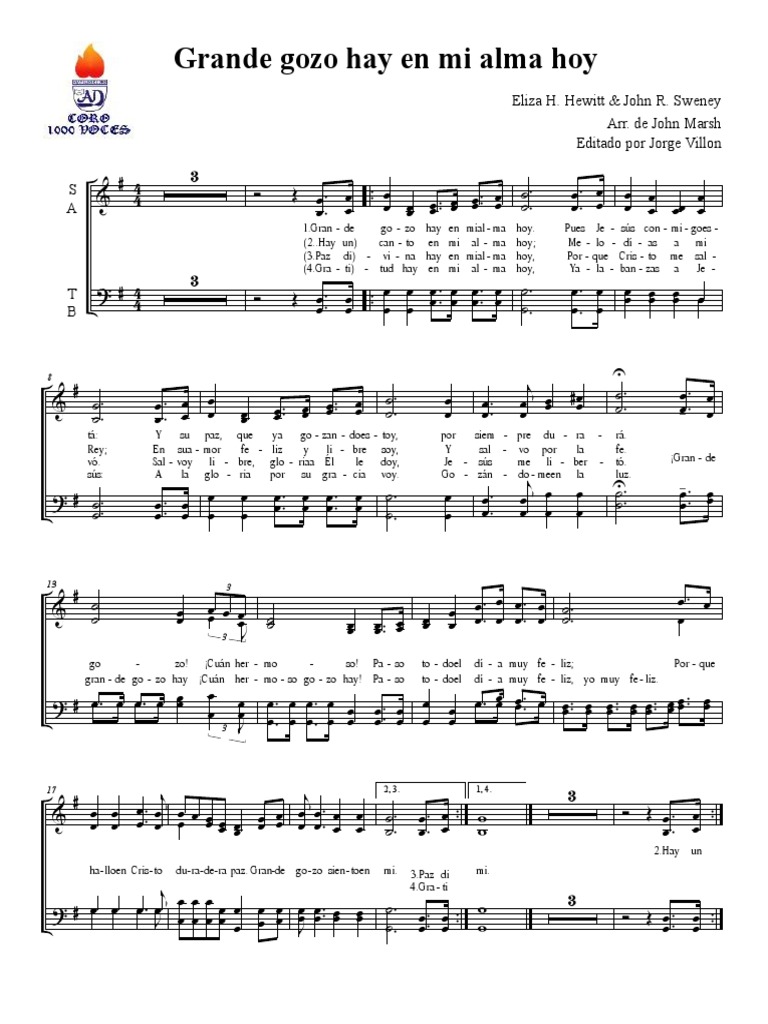 Grande Gozo Coro Pdf