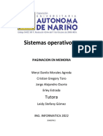 Sistemas Operativos II (Memoria)