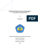 Laporan Praktikum - Preservasi Daging - Viola Tantri Kirana 2014141031