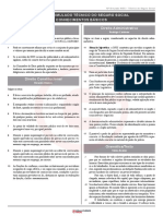 Inss 10 Simulado Tecnico Do Seguro Social Folha de Respostas