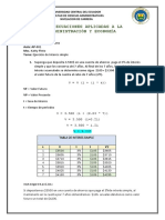 Foro Ecuaciones Aplicadas A La Administración y Economía