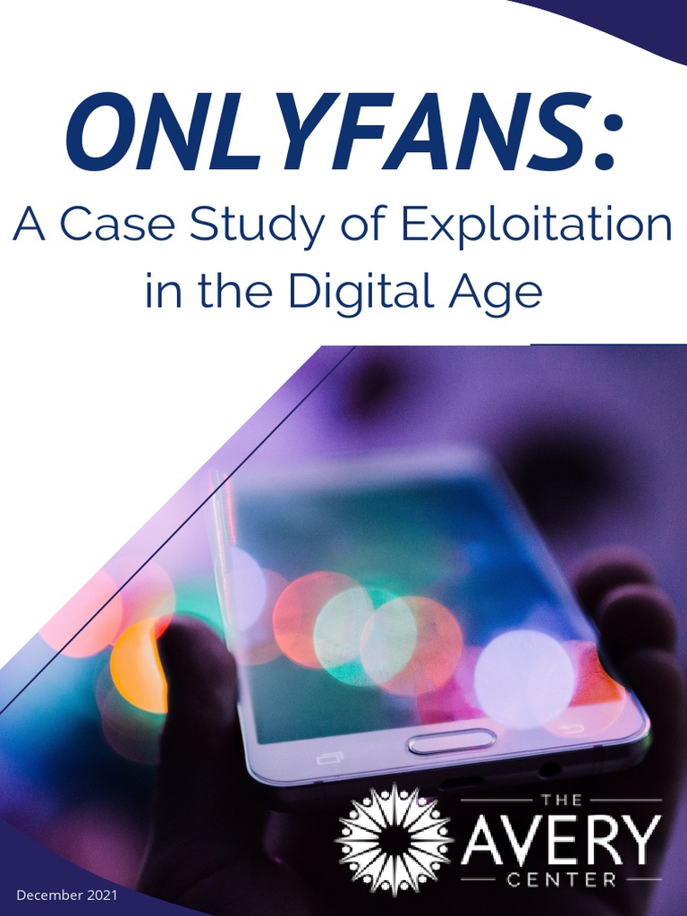 OnlyFans A Study on Exploitation PDF Human Trafficking Social Media