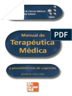 Manual de Terapéutica Médica y Procedimientos de Urgencias