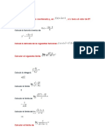 Cuestionario Calculo 2018