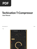 T Compressor Manual