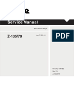 Service Manual Genie z135