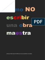 Como NO Escribir Una Obra Maestr12