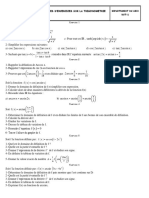 Serie-Trigonometrie (DUT-1 GEII-2022) - 094707