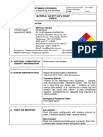 PT Pertamina Kerosene MSDS