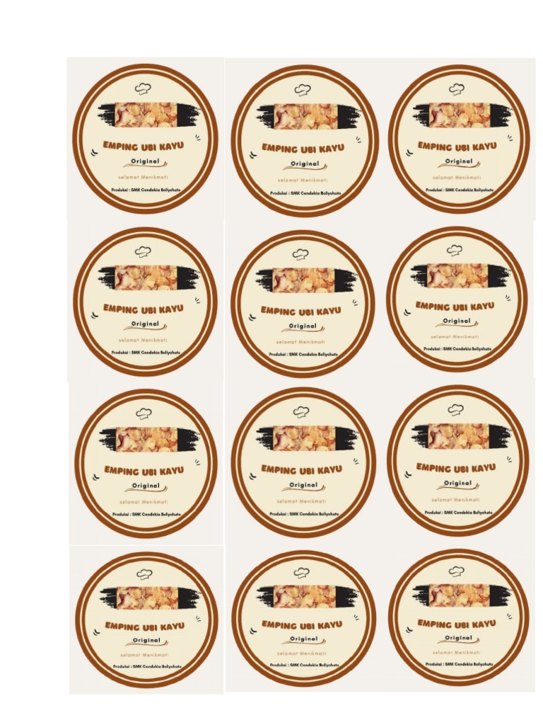 Stiker Emping | PDF