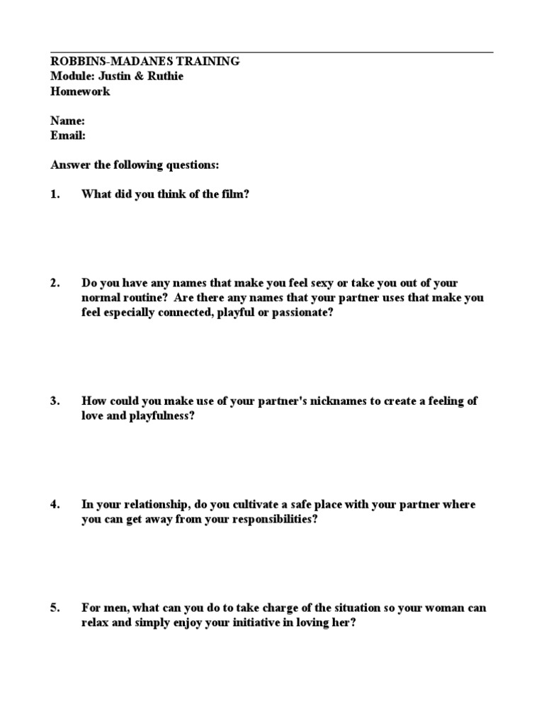 RMT Module JustinAndRuthie | PDF