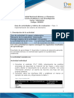 Guía de Actividades y Rúbrica de Evaluación - Unidad 3 - Fase 3 - Implementación Del Sistema de Telemetría