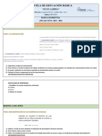 Actividades Elemental (1) Con Discapacidades