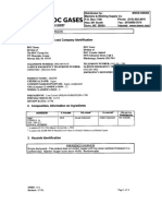 MSDS Argon