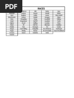 D&D 5E Race Height Chart | PDF | Fantasy Role Playing Games | Dungeons ...