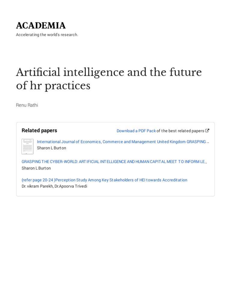 Artificial - Intelligence - Ijar With Cover Page v2 | PDF